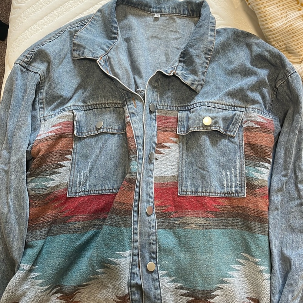Aztec Jean shirt
